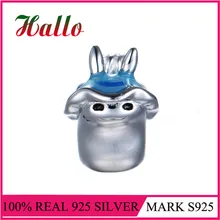 Высокое качество 925 пробы серебряный шарм эмалевые Бусины Fit Браслет брендовый и браслет ювелирные изделия, делая