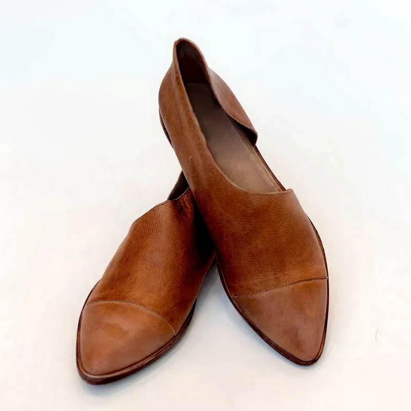 SHUJIN/Новинка; модная женская обувь на плоской подошве; босоножки на низком каблуке с вырезами и острым носком; Лидер продаж года