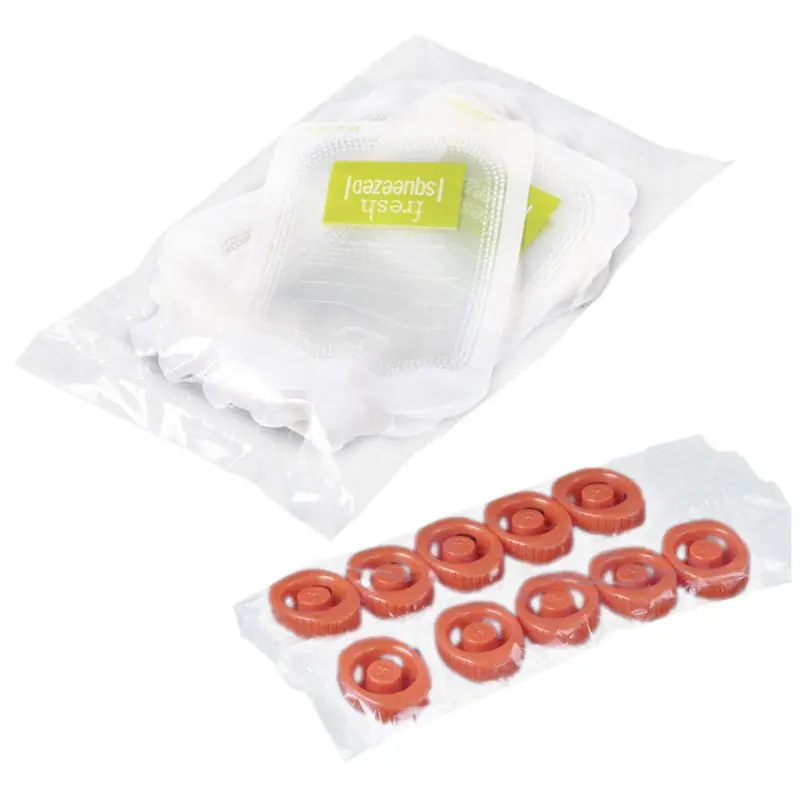 

10 Pcs Food Sub package Children Puree Squeezer Home Kitchen Dispenser Accessories Baby Food Fresh Storage Bag Sub-package