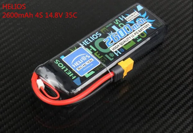 

HELIOS 2600mAh 4S 14.8V 35C Battery For Helicopter Fixed Wing