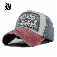 [Flb] atacado primavera algodão boné de beisebol boné snapback chapéu de verão hip hop cabido boné chapéus para mulheres masculinas moagem multicolorido(China)
