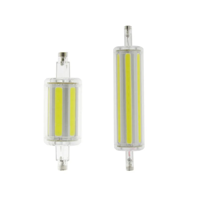 

r7s led 118mm 78mm dimmable Instead of halogen lamp cob 220V 110V 230v Energy saving powerful R7S led bulb 15W 30W