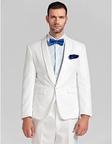 ternos branco para noivos