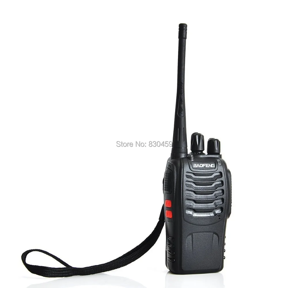 Baofeng BF-888S UHF FM трансивер высокой освещенности фонарик Двухканальные рации