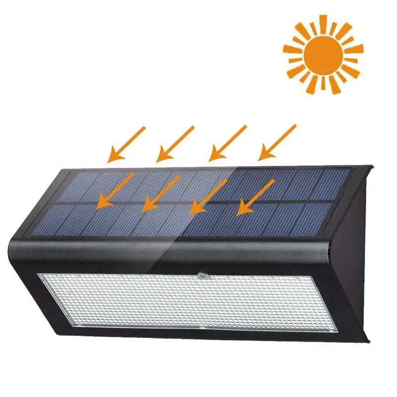

48 LED 800lm Solar Lights - Radar Mircowave Motion Sensor Lights -Wireless Waterproof Exterior Security Wall Light for Patio,