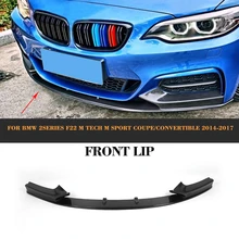 excellent fitness carbon fiber new 2 series F22 228i 235i front bumper lip, lip spoiler For BMW 2014 up excellent fitness carbon fiber new 2 series F22 228i 235i front bumper lip, lip spoiler For BMW 2014 up