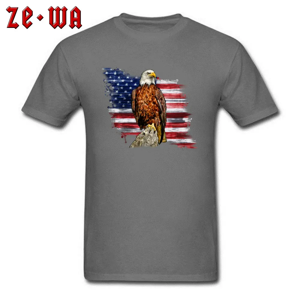T Shirt Classic Summer Fall Fitted Group Short Sleeve Pure Cotton O Neck Youth Top T-shirts Group Tee Shirts Wholesale Bald eagle Liberty Bell Flag of the United States carbon