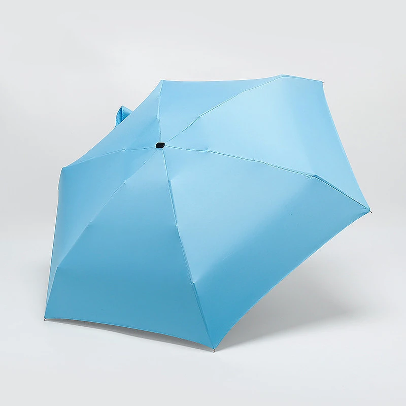 16 см мини складной зонт от дождя Карманный Зонт модный мужской женский подарок для девочек анти-УФ водонепроницаемый портативный зонт для путешествий - Цвет: 009