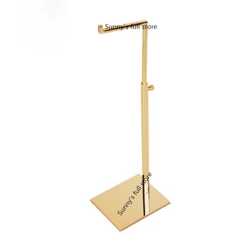 

Free Shipping Silver&Gold Stainless Steel Metal handbag bag display stand holder racks 10PCS Solid tube