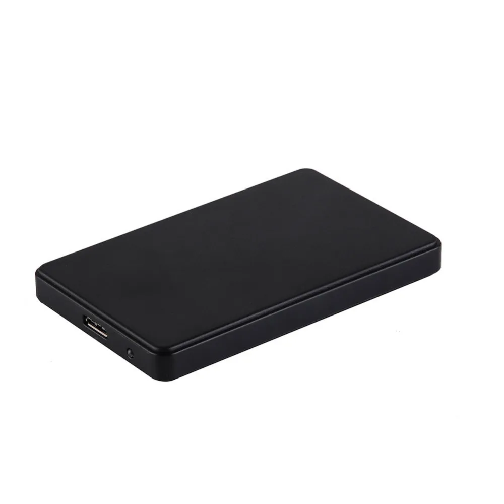 USB 3,0 SATA hdd Box 1 ТБ HD жесткий диск USB 3,0 внешний корпус чехол для хранения s 2,5 hdd чехол 2 ТБ резервная док-станция-черный