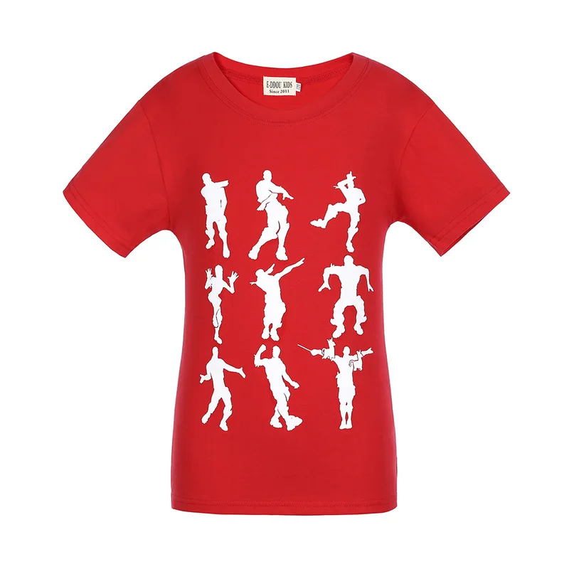 Летние футболки для мальчиков футболка с изображением игры Дэдпул битва рояль хлопковые футболки игрока для девочек топы для детей Одежда для подростков