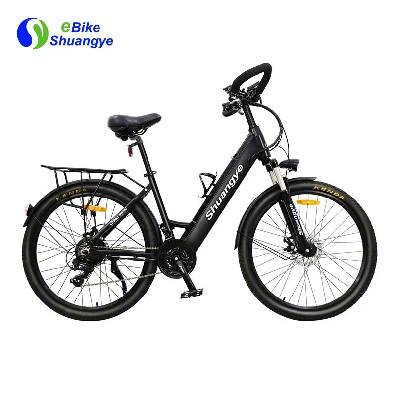 Cheap Free shipping 36v 10AH Electric City Bike Road Bike 7