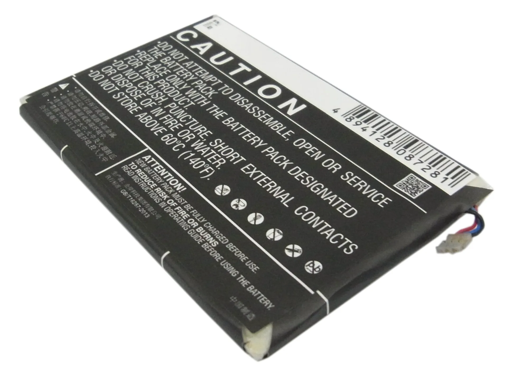 Аккумулятор Cameron Sino 1750 мАч Li3817T43P3h724940 для ZTE/NET10 Grand S N988 ntz753g3p5p Paragon 4G V988 Z753|1750mah