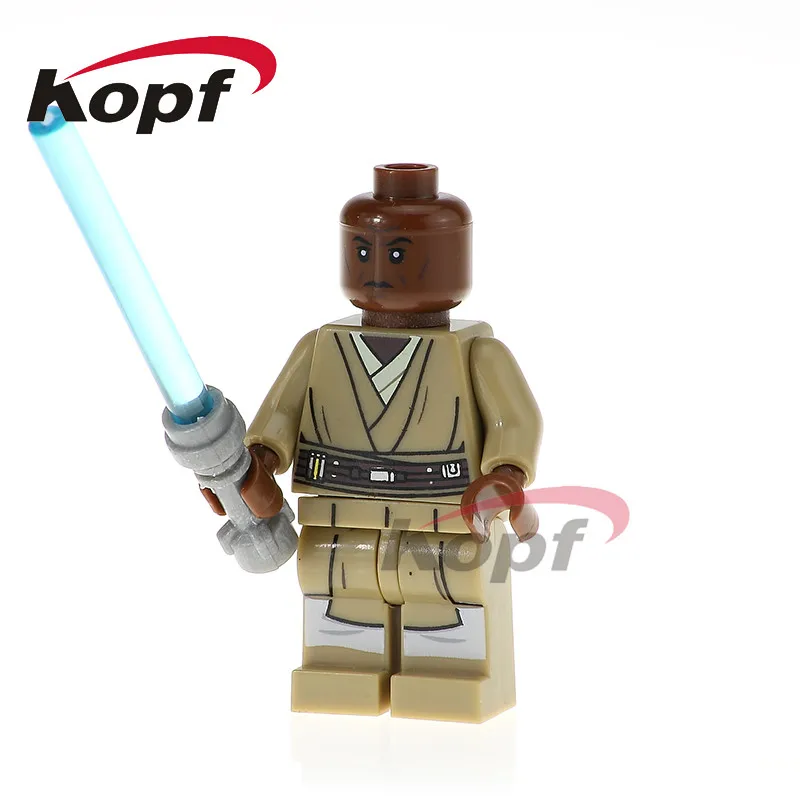 

Single Sale Mace Windu Clone Soldiers Red Snowtrooper Darth Vader Bricks Building Blocks Collection Toys for children PG762