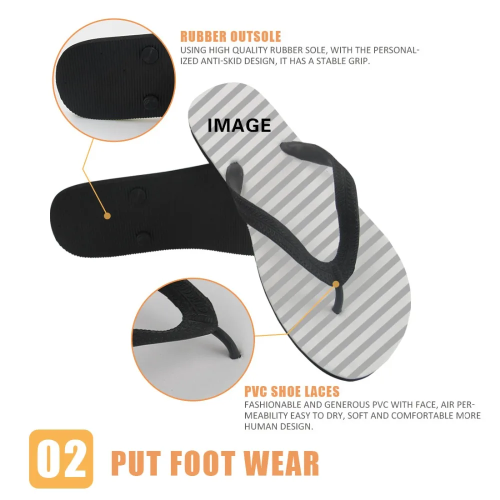 Customized Image LOGO Print Fashion Summer Beach Flip Flops Men Slippers Sandals Painting Art Printing boy Flats Shoes Customized Image LOGO Print Fashion Summer Beach Flip Flops Men Slippers Sandals Painting Art Printing boy Flats Shoes