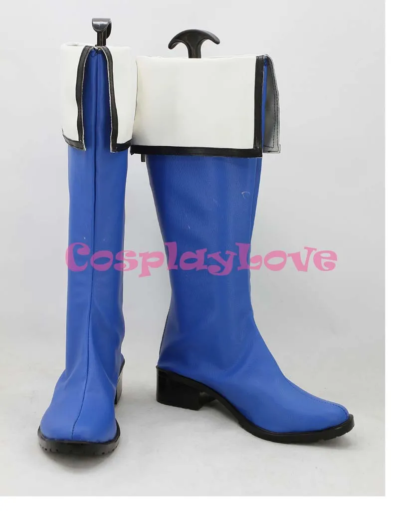 

Kyokai no Kanata Nase Mitsuki PU Leather Cosplay Shoes Boots Color Hand Made Custom-Made For Halloween Christmas