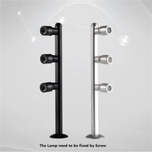 24VAC/DC вход светодиодный светильник спот, вращающийся 2/3/5 ювелирные изделия на волосы, жемчуг Основного освещения, коммерческого акцент точечное освещение