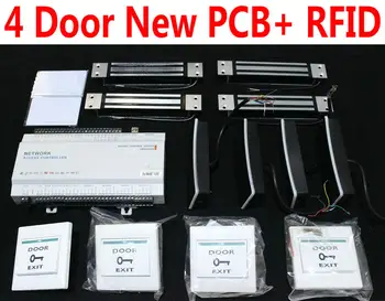

Four door 4 Door Panel PCB with Web interface control+PC software management+ 4 rfid card reader+4 inbuilt magnetic lock+4 exits