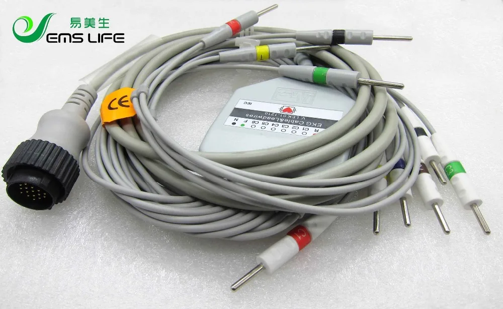 

Кабель ЭКГ kanz EKG 3,0 din 10