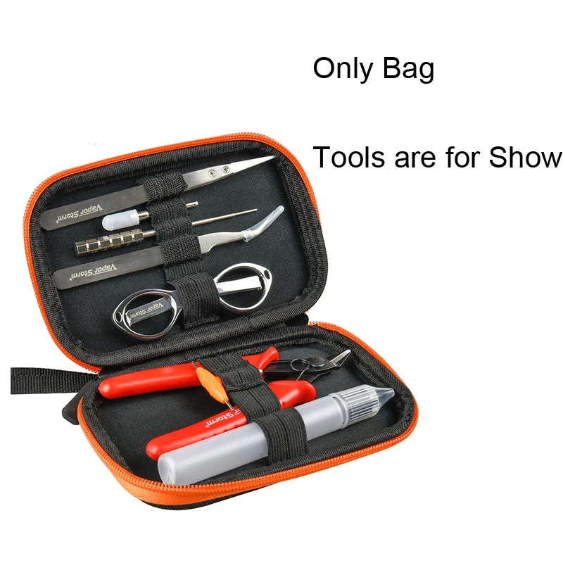 Vapor-Storm-V1-Kit-8-in-1-Vape-Tool-Kit-Pocket-Vapor-Bag-For-Electronic-Cigarette