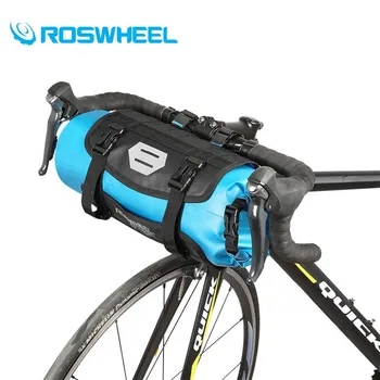 

Roswheel 7L Bicycle Handlebar Bag Rainproof Road Mountain Bike Front Frame Bag Cycling Pannier Basket Pack Bicycle Accessories