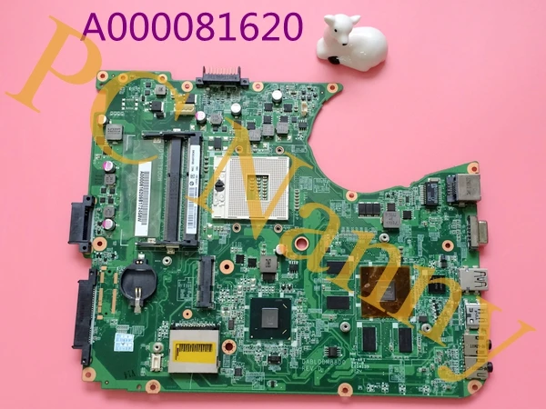 Genuine For Toshiba L755 L750 Laptop Motherboard A000081620 DABLDDMB8D0 hm65 with NVIDIA graphics video