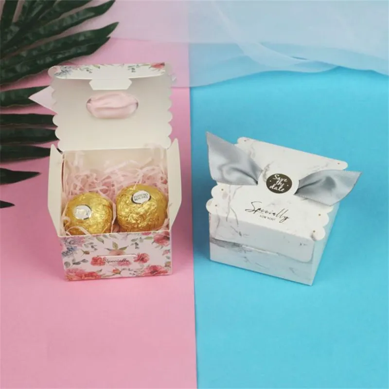 Ангел Свадебная коробочка для сладостей пользу и подарочной коробке красивая бумага сумки для свадьбы для украшения детского душа события вечерние поставки