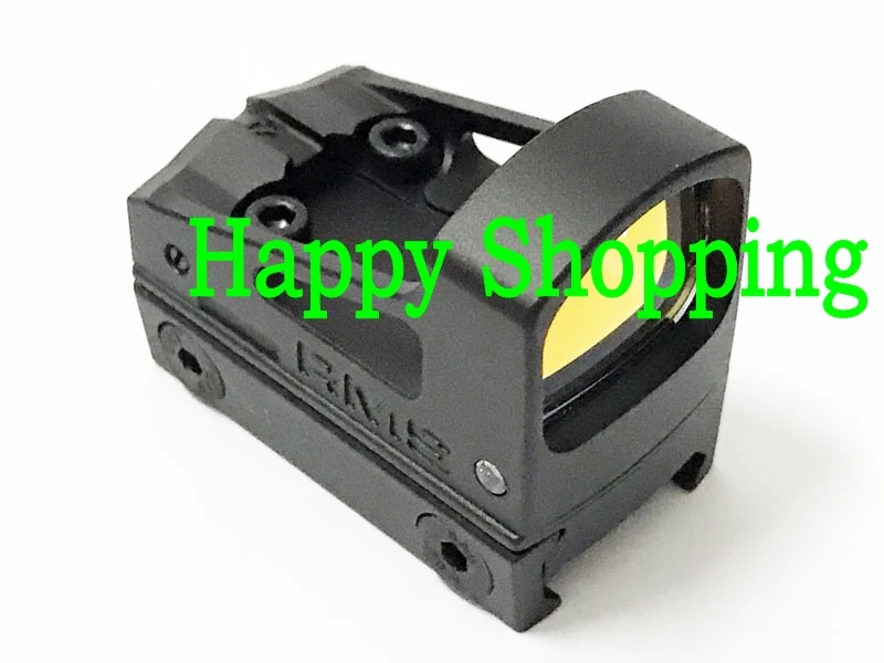 

Tactical RMS Reflex Mini Red Dot Sight With Vented Mount and Spacers For Glock Pistol Aluminium Hunting scopes