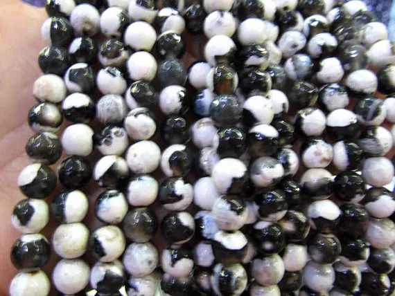 

Coffee black agate--5strands 4-14mm Agate gemstone faceted round ball sapphire blue purple brown yellow rose red black brown mix