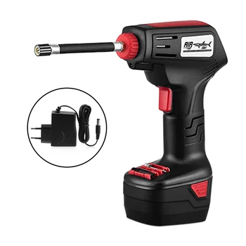 

Portable Air Compressors Battery Tire Inflator Cordless Car Pump For Bicycle Ball Car, Digital Lcd Pressure Gauge, Auto Shut O