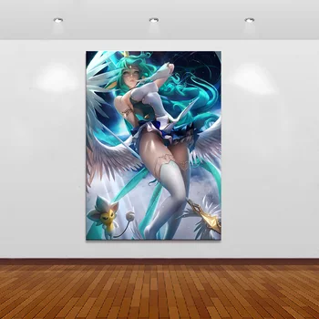 

Hd Print Home Decor 1 Pieces League Of Legends Game Character Picture Wall Art Modular Poster Painting Canvas For Living Room