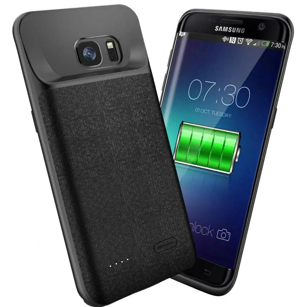 

4700mAh Battery Charger Case For Samsung Galaxy S7 Silm Silicone shockproof power bank Case For Samsung S7 Charger Back Cover