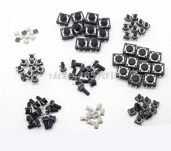 

Details about 140pcs 14types Momentary Tact Tactile Push Button Switch SMD Assortment Kit Set Life 100000 times Promotion Price