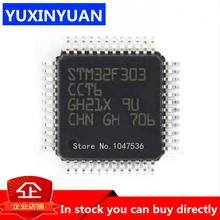1 PIÈCES STM32F303CCT6 STM32F303 QFP-48 IC MCU 32BIT 256KB FLASH 48LQFP