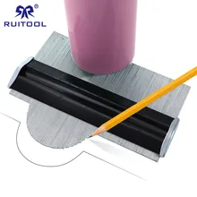 Профильный Калибр 150 мм/6 дюймов металлический контурный Калибр Дубликатор маркировочный Калибр для глубокого украшения шаблон копирования общие инструменты