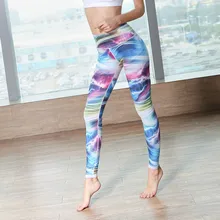 Yoga Pants Sport 2017 New Women Fitness Night Running Sportswear Tights Quick Drying Compression Trousers Gym Slim Legging
