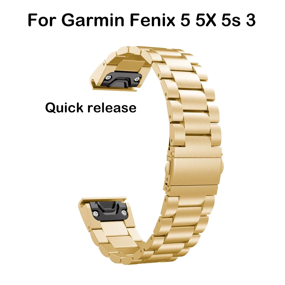 

26 22 20MM Watchband Strap for Garmin Fenix 5X 5 5S Plus 3 3HR D2 S60 Watch Quick Release Silicone Easyfit Wrist Band Strap