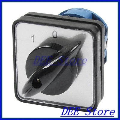 

Ui 660V Ith 20A Rotary Cam 4 Screwed Terminals Universal Changeover Switch