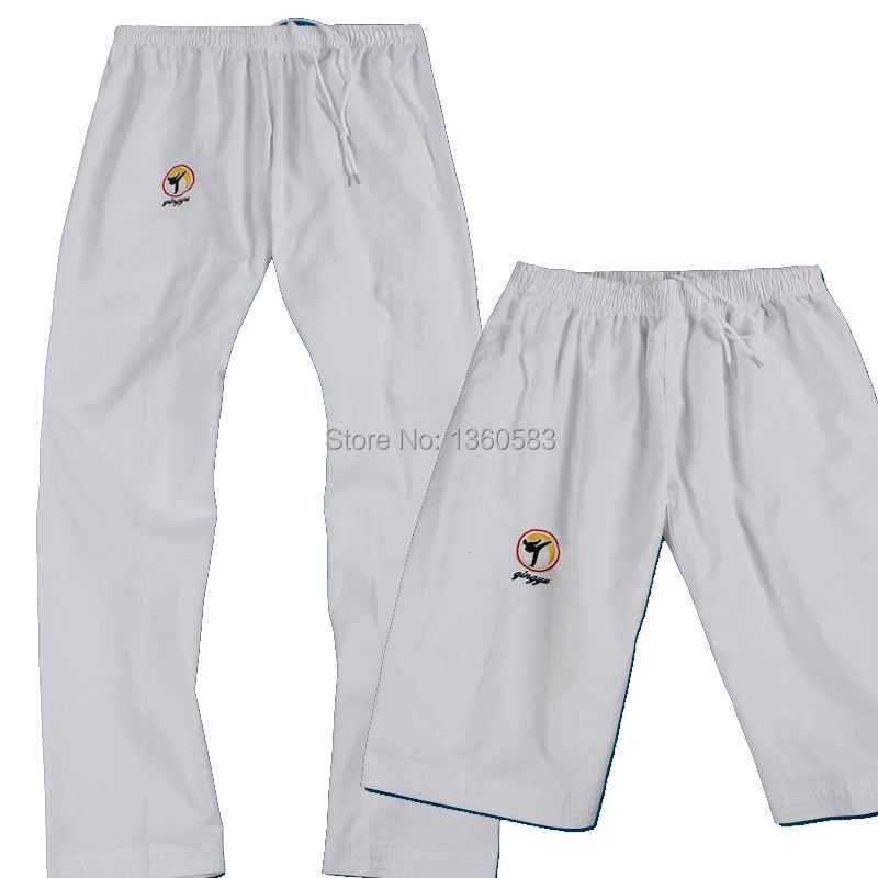Niños y Adultos taekwondo algodón Pantalones taekwondo ropa 100% algodón  Tae Kwon Do dobok traje de entrenamiento envío gratis|clothing pants|suit  pantschildren clothing pants - AliExpress