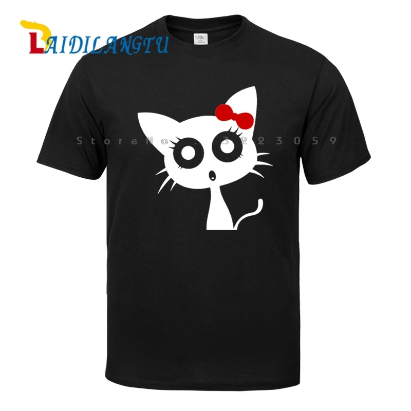 

lovely beautiful cat Arrivals Men t-shirt Short Sleeve T Shirt Casual Tops Cool Tee Shirts