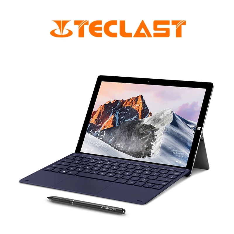 Планшет Teclast X6 Pro 2 в 1, 8 ГБ ОЗУ, 256 Гб SSD, 12,6 дюймов, 1920*2880, FHD ips, Intel M3-7Y30, Windows 10, сенсорный экран, планшет, USB3.0