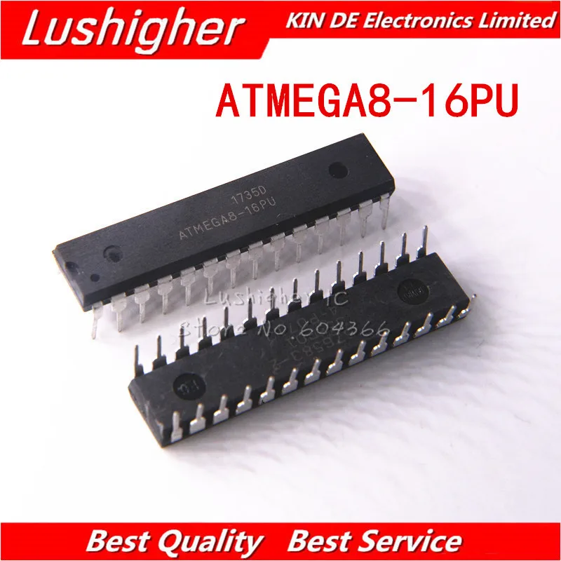 5 шт. ATMEGA8-16PU DIP28 ATMEGA8 DIP ATMEGA8-16 8-16PU