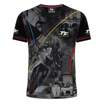2018 novo verão TT campeão da série comemorativa versão-secagem rápida T-shirt curta-mangas compridas downhill motocicleta locomotiva racin