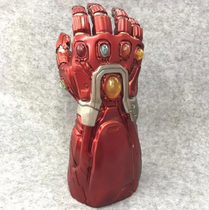 

Marvel Avengers End Game Iron Man Infinity Gauntlet Statue Cosplay PVC Figure Model Toys