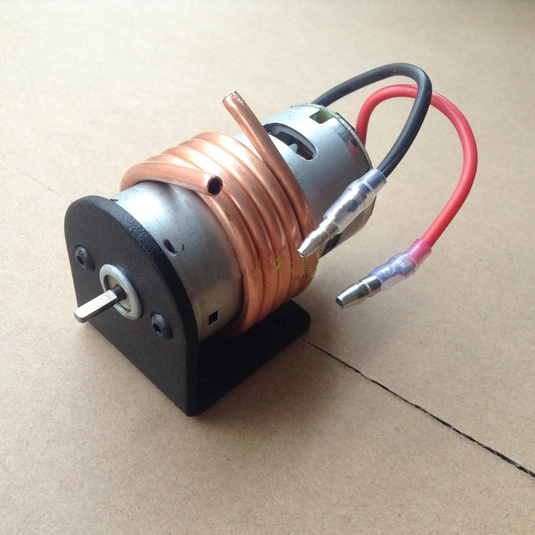 

High Speed 550 Motor Kit D-type Shaft Motor+Alloy Bracket+Copper Water Cooling Cover Set For DIY RC Model Boat Accessories
