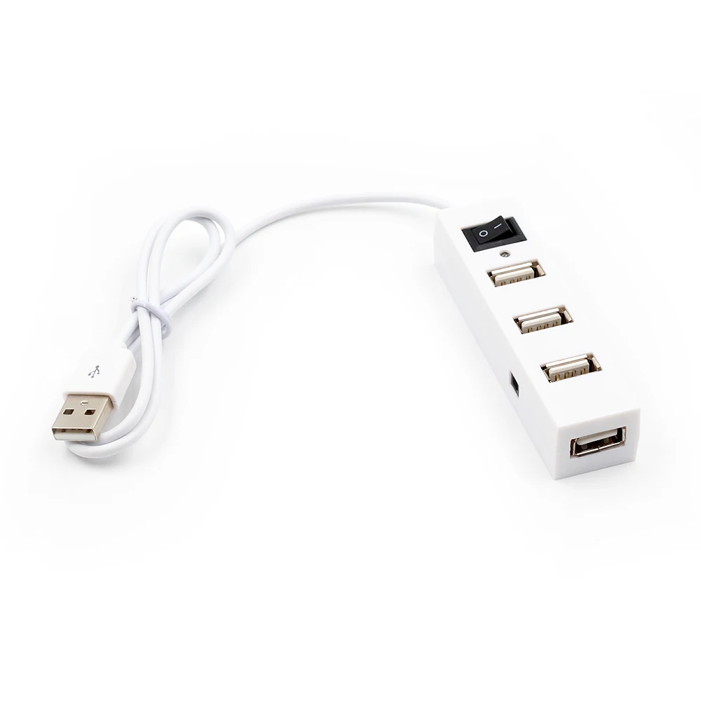 Высокоскоростной мини концентратор с 4 портами USB 2 0 разветвитель для ноутбука ПК
