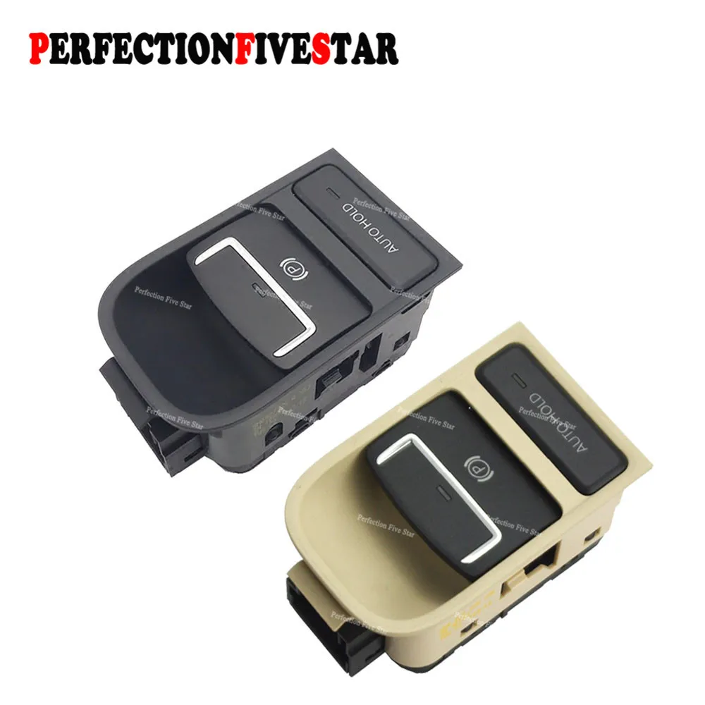 

5N0927225A Black/Beige Hand Brake Switch Parking Auto Hold Switch EPB For VW Tiguan 2008 2010 2012 2015 2017 Sharan For Seat