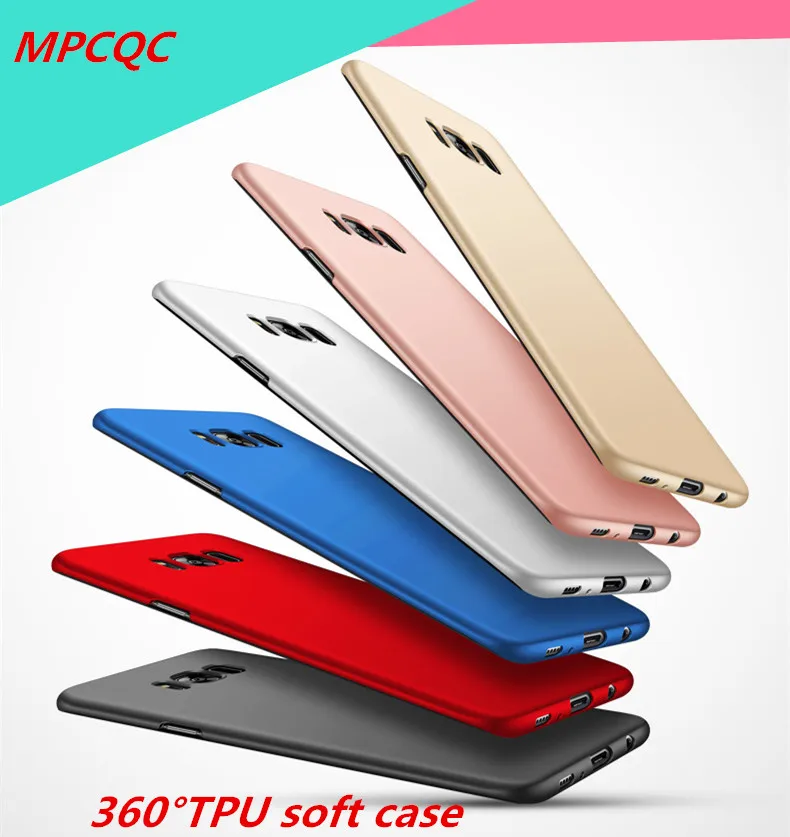MPCQC Luxury Ultra Slim Case For Samsung Galaxy S7 C10 A3 A5 A7 J3 J5 J7 2017 Colorful Frosted soft Scrub Back Cover Phone Cases | Мобильные
