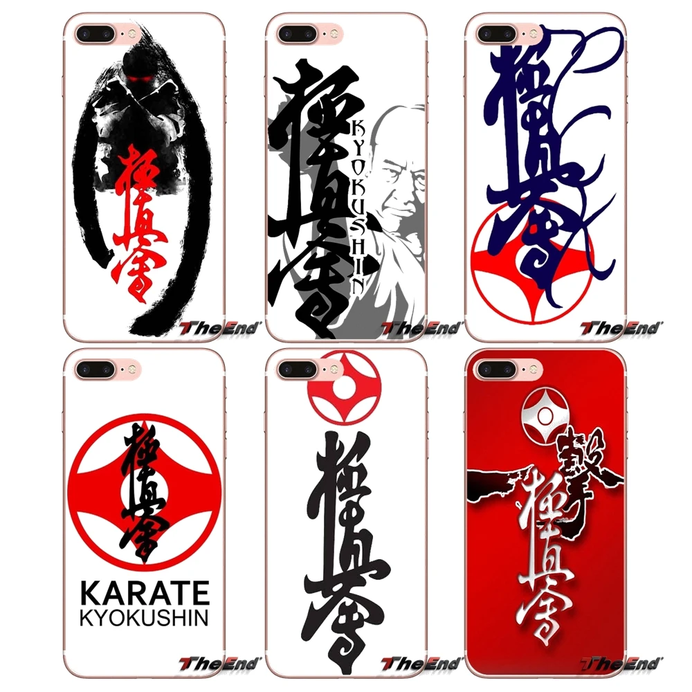 

kyokushin For Samsung Galaxy S2 S3 S4 S5 MINI S6 S7 edge S8 S9 Plus Note 2 3 4 5 8 Coque Fundas Transparent Soft Cases Covers