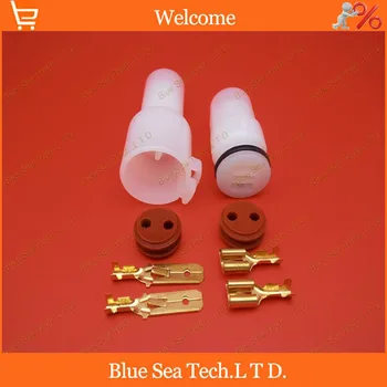 

5 sets 2Pin 6.3mm Car waterproof connector/Plug,Car waterproof electrical connector for electronic circuit